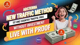 Adsterra New Traffic Method 2025 🤑 Secret Smart Link Loading Tricks | Adsterra Earning Trick