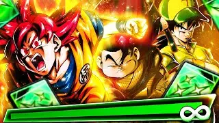 LF SUPER SAIYAN GOD GOKU ON THE MEME TEAM IS DEFINITELY SUPER FUN LMAO!! (Dragon Ball Legends)