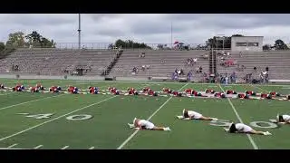 Kilgore College Rangerettes High Kick routine 9-18-21