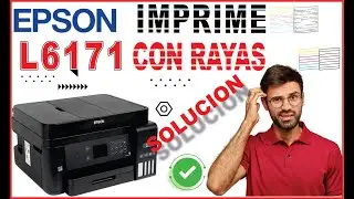EPSON L6171 Imprime mal, Solucion en pocos pasos fácil y sencillo!