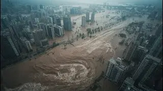 Китай в кризисе: сброс воды с плотины &laquo;Три ущелья&raquo; вызвал сильное наводнение ниже по течению!