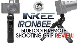 Inkee Ironbee Bluetooth Remote and Shooting Grip Review | 4K