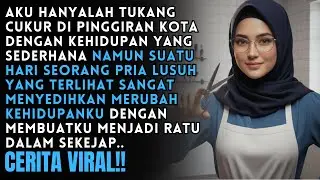 Aku Memangkas Rambut Pria Lusuh Tapi Beberapa Hari Kemudian Dia Datang Lagi Dengan Membawa ini..