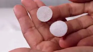 No drilling Self Adhesive Wall Mounted Hook Loop round review | Life hacks tricks to use velcro tape
