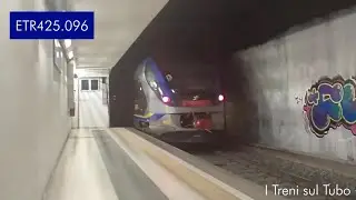 Accelerazione dell'ETR425.096 a Palermo Lolli da Cefal&ugrave;