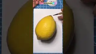 How to draw Lemon #drawing #draw #painting I Chill how to draw