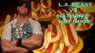 L.A. BEAST Soars to 23 Nathan's Hot Dogs in 10 min