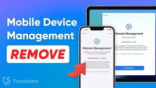 How to Remove Mobile Device Management(MDM) from iPhone/iPad⚙️ 2025