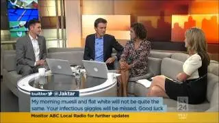ABC News Breakfast - Farewell Karina Carvalho (1/3/2013)