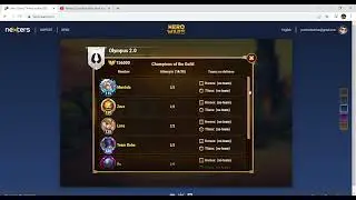 Hero Wars - Guild Wars - 156000 Points Proof