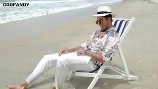 Men's Cotton Linen Henley Shirt Long Sleeve Hippie Casual Beach.