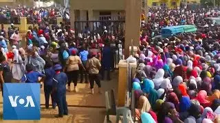 Crowds Rush into Polling Station in Abuja Following Early Delays