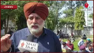 UTJKRTC Workers Union demands release of pending salaries; holds protest