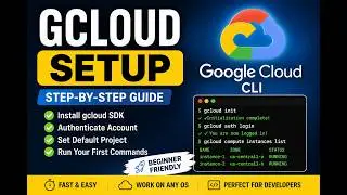 Set Up Google Cloud CLI in Minutes ⚡ Beginner to Pro