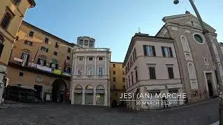 Jesi 🇮🇹 | Hidden Medieval Gem of Le Marche, Italy (4K HDR) #marche #marcheitaly #walkingtour