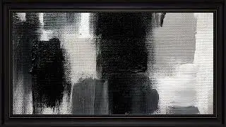 Abstract Wallpaper in Textured Monochrome Art: Screensaver 4K Frame TV