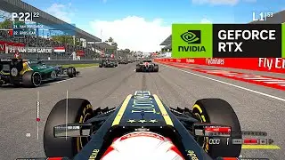 Romain Grosjean's  Lotus E21 V8  - Italian GP 100% Race | F1 2013