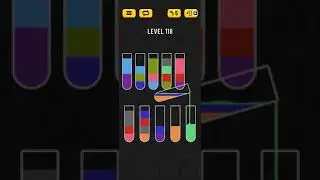 Water Sort Puzzle Level 118 Walkthrough
