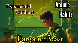 Exponential Thinking #atomichabit #jamesclear  | Ft.Forgotten Beast | Atomic habit #viral #trending