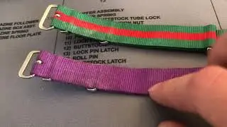 How to clean a Nylon NATO watch strap