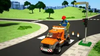 Light Repair Truck - LEGO City - 60054