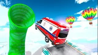 Ambulance Car Stunt Mega Ramp Games | Android GamePlay - Free Games Download - Cars Games Download