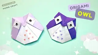 Origami Owl | Easy Paper Owl | DIY Paper Crafts | Easy Origami