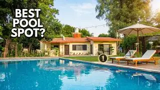 A Luxurious Farmhouse in Gurgaon for Party 🌳🎉 ||  Pool Party Places in Delhi NCR 🏊&zwj;♂️