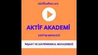 İnşaat  ve Gayrimenkul Muhasebesi