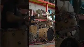 DW Performance Natural Satin Oil 16x20 8x12 and 14x14 Drum Set
