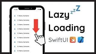 Load your views lazily in SwiftUI with LazyVStack & LazyHStack Tutorial (Xcode)
