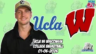 Матч UCLA против Висконсина, 6 января 2026 года. Бесплатные прогнозы и ставки на студенческий бас...