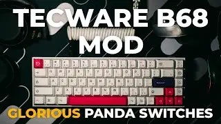 Tecware B68 Mod w/ Glorious Panda Switches