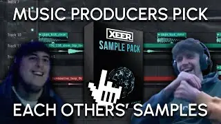 MUSIC PRODUCERS PICK EACH OTHERS' SAMPLES (FUNNY)