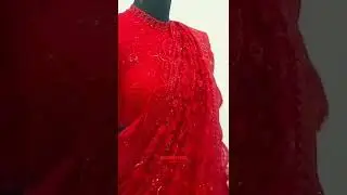 lady super star Nayanthara wedding saree#redsaree#shorts