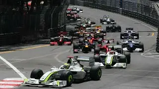 Salida y rueda de prensa Gran Premio de Mónaco 2009 F1.