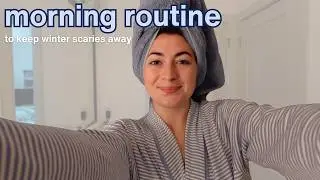 my new winter morning routine (before my 9-5)