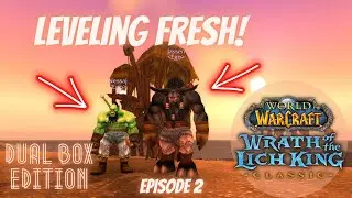 Leveling on a Fresh Server - Dual Boxing my way to Victory - Leveling from 1 to 80 - Hunter & Druid