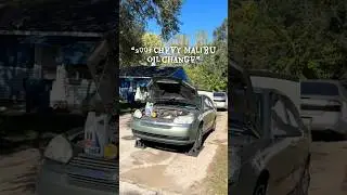 Learn to change your oil on 2005 Chevy Malibu!!! #foryou