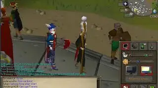 Tukipv showing me her 99 HP Skill Cape emote so cool!!! OSRS
