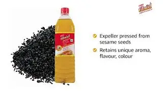 KLF Nirmal Tilnad Gingelly Til Edible Oil | Product Explainer Videos for Ecommerce | VDOfy