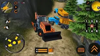 BACKHOE LOADER JCB SIMULATOR - ANDROID TRUCK SIMULATOR GAME 
