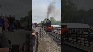 GWR 6990 Witherslack Hall at Rothley during the GCR 1940's weekend. #train #greatcentralrailway