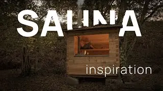Sauna inspiration │ HUUM HIVE Wood │ wood-burning stove