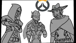 Overwatch comic dub: Widows Kiss ft: SeigiVA,CaptianSpazz,Dijit,Hamlet,Dangerrzone & Somniatica