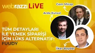 T&uuml;m detayları ile yemek siparişi i&ccedil;in  l&uuml;ks alternatif: Fuudy