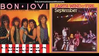 Bon Jovi VS Earth, Wind & Fire - Livin' In September (Mashup)