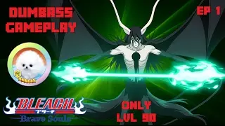 Bleach Brave Souls: Dumbass Gameplay w/ Nitrostorm ep.1 (OMG Nitr0 wr0ng Lvl 4 raid u skrub)
