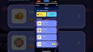 #yescoin получаю автоматический сбор монеток