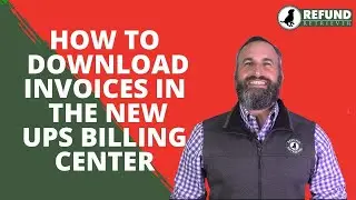 How to Download Invoices in the New UPS Online Billing Center 2023